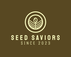 Seeding Coffee Bean logo design