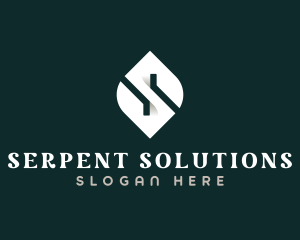 Modern Letter S Business Company logo design