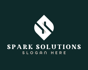 Modern Letter S Business Company logo design