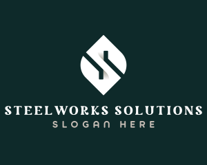 Modern Letter S Business Company logo design