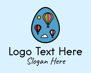 Hot Air Balloon Egg logo