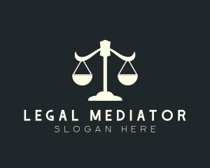 Scale Justice Attorney logo design