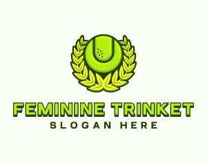 Tennis Ball Tournament logo design