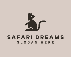 Wild Kangaroo Safari logo design