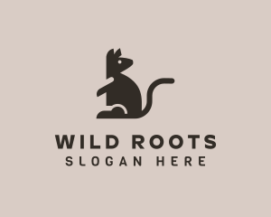 Wild Kangaroo Safari logo design