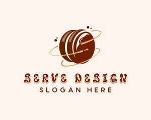 Chocolate Marshmallow Dessert Logo