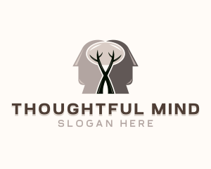 Mental Psychiatry Counseling logo design