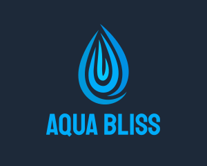 Aqua Water Supplier logo design