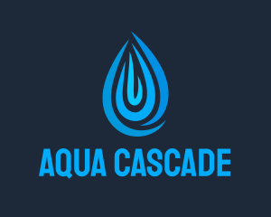 Aqua Water Supplier logo design