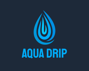 Aqua Water Supplier logo design