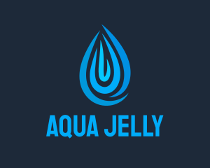 Aqua Water Supplier logo design