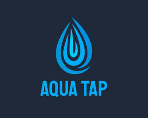 Aqua Water Supplier logo design