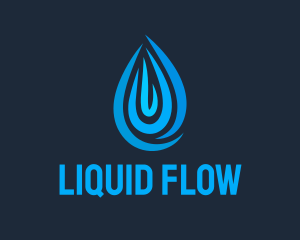 Aqua Water Supplier logo design