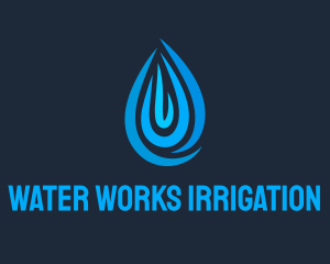 Aqua Water Supplier logo design