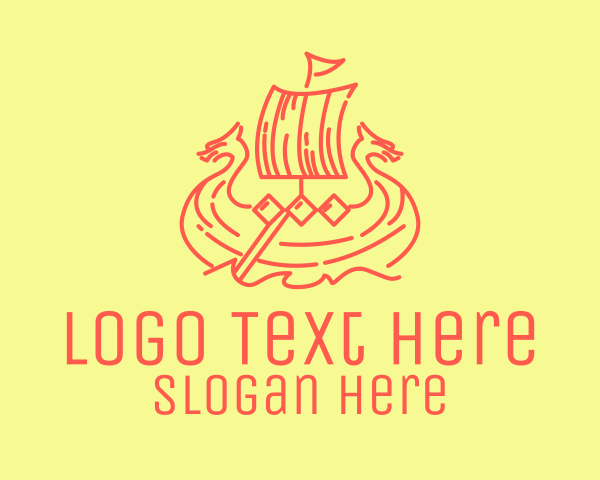 Viking logo example 2