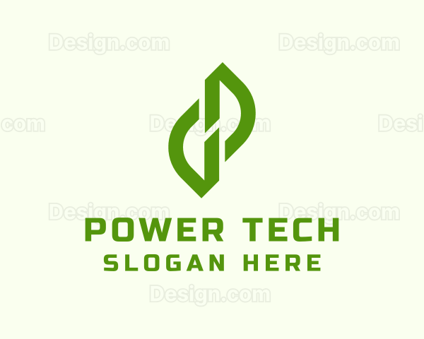 Modern Leaf Business Logo