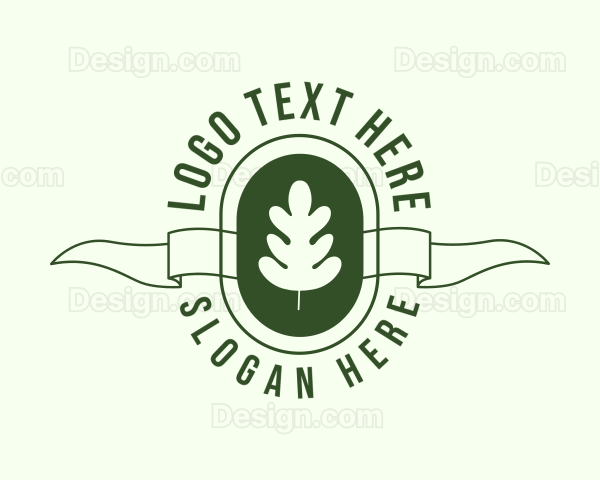 Vegan Leaf Gardening Logo