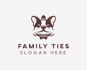 Boston Terrier Dog logo design