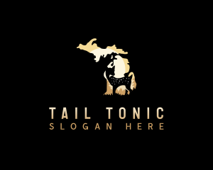Michigan Wild White Tailed Deer logo