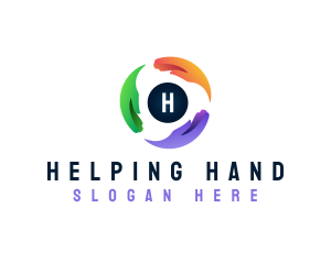 Unity Hands Foundation logo design