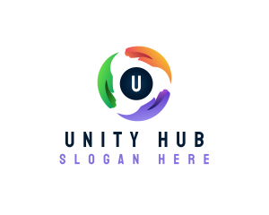 Unity Hands Foundation logo design