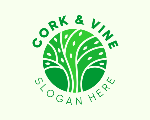 Tree Vine Farm logo design