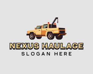 Tow Truck Garage logo design