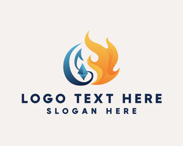 Blaze logo example 2