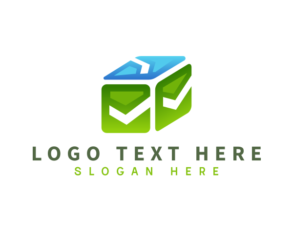 Check Box logo example 4