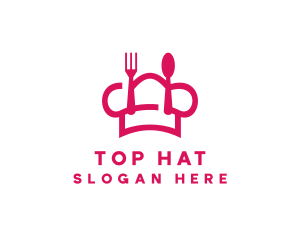 Chef Food Utensils logo design