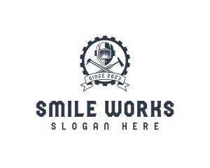 Welder Machinist Fabrication logo design