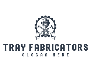 Welder Machinist Fabrication logo design