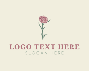 Beautiful Garden Flower logo