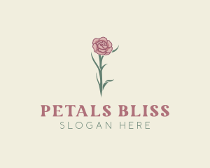 Beautiful Garden Flower logo design