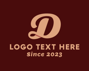 Typography - Fashion Boutique Ribbon logo design