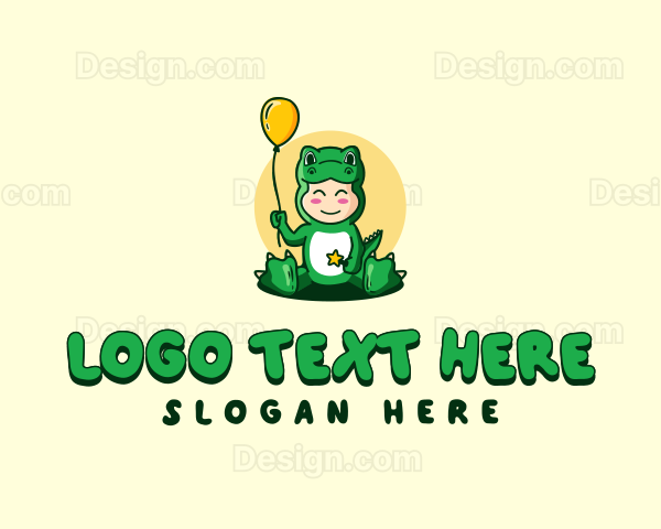 Children Costume Party Logo