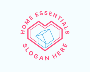 House Heart Home logo design