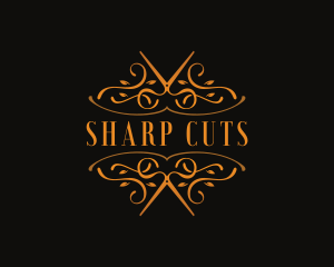 Fashion Stylist Scissors logo design