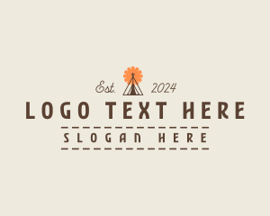 Outdoor Camping Tent logo