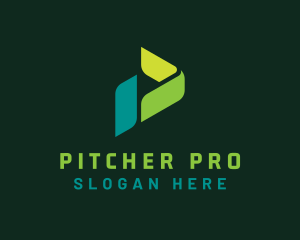 Professional Arrow Letter P  logo design