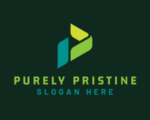 Professional Arrow Letter P  logo design