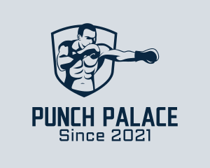 Boxing Trainer Badge logo