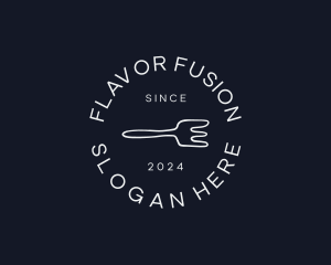 Fork Restaurant Circle logo