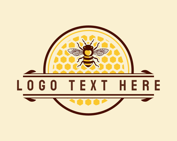 Honey logo example 2