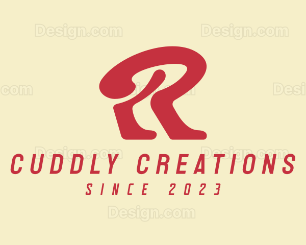 Retro Fashion Letter R Logo
