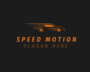 Orange Car Racing logo design