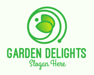 Green Leaf Planting  logo design