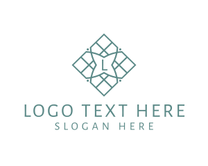 Tile Pattern Home Improvement logo