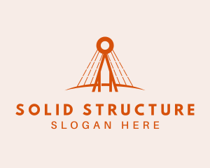 Architecture Bridge Structure logo design