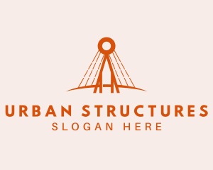 Architecture Bridge Structure logo design